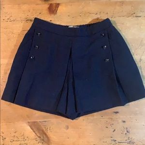 Zara Girls Navy Shorts